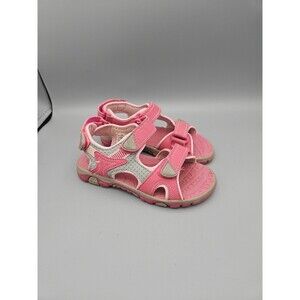 Khombu Lilly 1099425 Pink Adjustable Straps Hiking Sandal Girls Size US 13